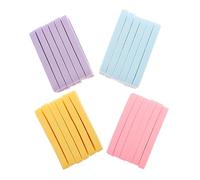 ASAKKURA 48pcs Facial Cleansing Sponges Seaweed Compress Puff Makeup Removal Pads Exfoliating Loofah Pad for Travel Daily Use