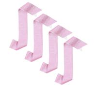 ASAKKURA 4pcs Blank Shoulder Strap DIY Sash for Girls Birthday Sweet Bridal Shower Decor