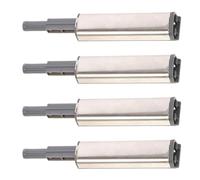 ASAKKURA 4pcs Cabinet Push Latch Hidden Door Catch, Push to Open Touch Release Latch for Cupboard and Wardrobe Doors, Heavy Duty Cabinet Hardware for Kitchen and Furniture