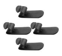 ASAKKURA 4pcs Car Umbrella Storage Stand Umbrella Hooks Plastic Rounded Corners Interior Convenient Hook for Shopping Bags and Wall Next to The Door