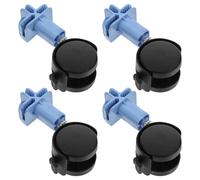 ASAKKURA 4pcs Cat Cage Castor Wheels Replacement Furniture Rollers for Pet Kennel Crates Brakes for Cat Tree Crate