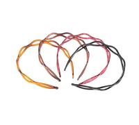ASAKKURA 4Pcs Hollow Design Headbands for Women Lightweight Hair Accessories Dark Stylish and Durable Hairbands for Daily Wear and Outdoor Activities