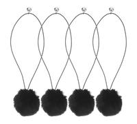 ASAKKURA 4pcs Replacement Cat Tree Balls with Bell Interactive Hanging for Scratching Posts Lightweight Safe Cat for Indoor Play and Mental Stimulation
