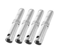 ASAKKURA 4pcs Scaffold Safety Outrigger Connectors Heavy Duty Steel Coupling Pins for Mobile Scaffolding Reinforced Poles with Spacing for Secure Construction Support