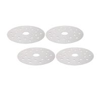 ASAKKURA 4pcs Stainless Steel Heat Conducting Sheets for Induction Cooker and Casserole, Rust-Proof and Not Easy to Deform, Heat Diffuser for Home Cookware