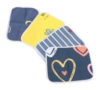 ASAKKURA 4pcs Washable Guinea Pig Cage Liners Reusable Pet Pee Pads for Small Animals Hamsters Rabbits with High Absorbency and Compact Portable Design