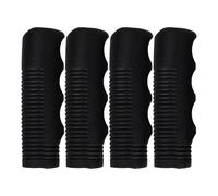 ASAKKURA 4pcs Wheelchair Handle Grip Glove Tube Handle Sleeves PVC Comfortable Grip Easy Installation Anti-Skid Covers for Shopping Cart and Wheelchair