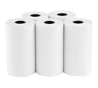 ASAKKURA 5 Rolls of Thermal Paper for Instant Camera Printing, Multipurpose Replacement Photo Paper Delivering Crisp, Images, Suitable for Shop and Company Use
