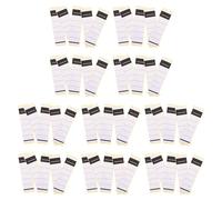 ASAKKURA 50 Pcs Self-Adhesive Folder Labels White Paper Binder Spine Label Stickers with Quick Content Updates and Versatile Application for Archives and School Use