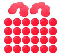 ASAKKURA 50pcs 70mm Red Ambient Light Gels for LED Ceiling Lights Warm Film Stickers with Flicker Reduction for Photography and Mood Filters