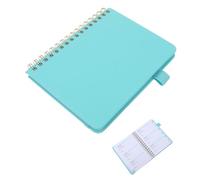 ASAKKURA 56 Sheets Password Keeper Book Notebook 5.71x4.72x0.67in Spiral Password Organizer Small with Alphabetical Tabs Pen Loop User-friendly Design for Home and School Seniors