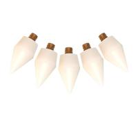 ASAKKURA 5pcs Diamond Art Pen Wax Tips Refill for Nail Rhinestone Picker Tool, Dual-ended Dotting Wax Heads for Precise Gem Placement, White Nail Art Accessory for DIY Decoration