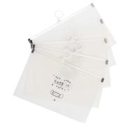 ASAKKURA 5Pcs Foldable Mask Storage Clips White Reusable Face Cover Organizer for Safe Mask Holder for Travel and Daily Use