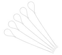 ASAKKURA 5pcs Gate Latch Cable Gate Latch String Stainless Steel Adjustable Pull Cord Convenient to Open The Door Easy to Install for Garden Front