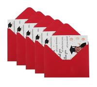 ASAKKURA 5pcs Graduation Card Graduation Blessings Card Paper with Ample Space for Personal Messages and Resists Fading Unique Styles Suitable for Friends