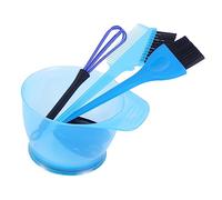 ASAKKURA 5Pcs Hair Dyeing Tool Kit Complete Hair Coloring Set for DIY Salon Use Includes Tinting Bowl Brushes and Comb Easy to Clean Reusable Durable Blue