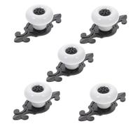 ASAKKURA 5pcs Vintage Cabinet Handles and Dresser Knobs for Kitchen Cupboards Easy to Install and Ergonomic Design for Comfortable Grip