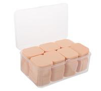 ASAKKURA 60pcs Latex Foundation Sponge Powder Puff for Concealer and Setting Powder, Small Soft Makeup Sponge for Professional Makeup Artists, for Studios and Salons, Multifunctional