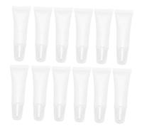 ASAKKURA 60pcs Lip Balm Tube Empty Refillable Packing Cosmetic Container for Lip Pomade Storage Uses in Skincare Routine