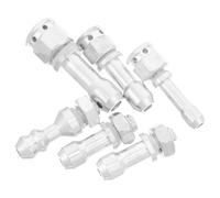 ASAKKURA 6pcs Safety Valves Pressure Cooker Vent Pipes 6pcs Aluminum Alloy Easy Installation Strong Compatibility Kitchen Pressure Cooker Replacement Parts
