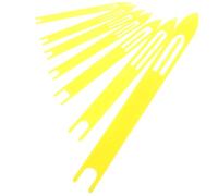 ASAKKURA 7pcs Fishing Net Shuttles Mending Needles Plastic Netting Needle Shuttles Fishing Net Repair