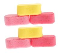 ASAKKURA 8pcs Bath Sponges Body Scrubbers for Adults and Soft Sponge Material Simple Shape Design with Rich Foam for Skin Massage and Dead Skin Removal Random Color
