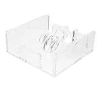 ASAKKURA Acrylic Napkin Storage Rack Modern Paper Napkin Holder for Restaurant and Bar Tabletop