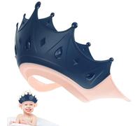 ASAKKURA Adjustable Bath Hat Shower Visor 9.82x5.89x3.93in Cartoon Crown Shape Prevents Water and Shampoo from Getting into Eyes Easy to Use Stylish Hair Washing Cap for Bath Time