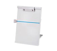 ASAKKURA Adjustable Plastic Reading Rack Book Holder with Portable Design and Workmanship, for Reading and Cooking, Desktop Book Stand for School and Office Use