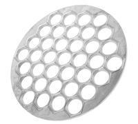 ASAKKURA Alloy Dumpling Maker Mold Set Silver Non-Stick Manual Dumpling Form Ravioli Mould Kitchen Tool for Home and Restaurant Use