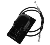 ASAKKURA Aluminium Alloy Recliner Handle Replacement Black Sofa Chair Pull Handle with Strong Reinforced Construction Easy Installation Convenient Use for Office Furniture