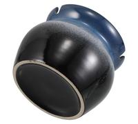 ASAKKURA Ashtray Elegant Modern Design with Lid Windproof round Ceramic Ashtray Holder Resistant to Wear and Tear for Indoor and Outdoor Use Suitable for Study and Garden