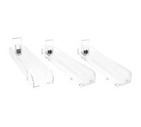 ASAKKURA Auto-Push Cigarette Showcase with Sturdy PC Material and Practical Paper Labels, Cigarette Display Stand Pusher for Retail Store Use
