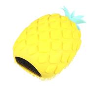 ASAKKURA Bathing Brush Shower Brush Cartoon Pineapple Shape Soft Food Grade Silicone Sponge Ergonomic Design Suitable for Skin Types Family Bath Use