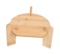 ASAKKURA Beverage Dispenser Stand Only Bamboo Wine Chiller Bucket Beer Barrel Stable Base