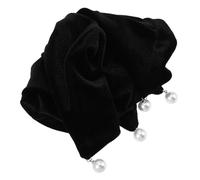 ASAKKURA Big Scrunchies for Women Velvet Hair Ties Pearl Decor Jumbo Elastic Hair Bands for Ponytail Accessories