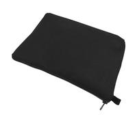 ASAKKURA Black Travel Toiletry Bag Cosmetic Clutch Bag Large Capacity Polyester Portable Zipper Makeup Pouch for Women Gym Outdoor Use Stylish and Convenient