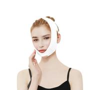 ASAKKURA Breathable Face-lifting Masseter Muscle Strap for Women, Adjustable Sbr Chin Strap Supporting Facial Skin, for Facial Slimming and Contouring Shape