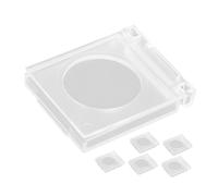 ASAKKURA Button Protection Push Button Switch Cover for Homes and Schools Accidental Touch Prevention and Easy Installation 6Pcs