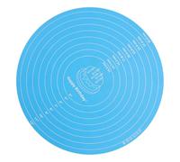 ASAKKURA Cake Baking Mat Silicone Baking Mat for Cake Turntable 11.79x11.79x0.08in Rectangular Simple Style Non-Stick Easy to Clean Stable Platform and Rolling Dough