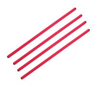 ASAKKURA Cane Holder Clips Made of Sturdy and Iron 4pcs Red Providing Secure Grip and Instant Access for Walking Stick and Walking Cane Suitable for Walkers, Chairs, and Wheelchairs