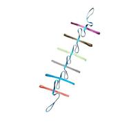 ASAKKURA Colorful Safety Leash for Preschool Daycare Lightweight and Portable Wrist Leash for Shopping and Outdoor Adventures