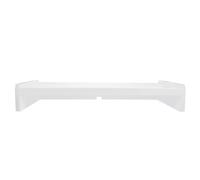 ASAKKURA Computer Monitor Stand Plastic Elevated Rack with Smooth Surface to Raise Monitor Height, Simple Style for Office and Home Use