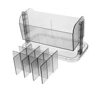 ASAKKURA Cosmetics Organizer Storage Box Multi-function Desktop Holder for Makeup Cutlery and Stationery Compact Design for Bathroom Countertop and Home Office Elegant and Neat