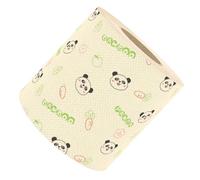 ASAKKURA Cute Panda Printed Bamboo Toilet Paper Roll, 1 Ply Natural Bamboo Pulp Tissue, Decorative Bathroom Toilet Paper for Home and Office Use