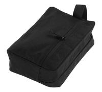 ASAKKURA Digital Storage Bag Travel Electronics Organizer with Zipper, Polyester Material, Break Resistance and Wear Resistance, Business Mobile Hard Disk Case for Work and Travel Black