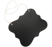 ASAKKURA Double-Sided Hanging Chalkboard Memo Board Small Wall-Mounted Writing Message Sign for Home Decoration and Office Use