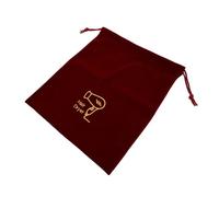 ASAKKURA Drawstring Hair Dryer Storage Bag Travel Organizer for Hair Tools Jewelry and Toiletries Soft Protective Flannel Container for Home Hotel Use