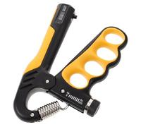 ASAKKURA Ergonomic Hand Grip Strength Trainer with Adjustable Resistance for Fitness Training on The Go Use, Sturdy Pp and Stainless Steel Forearm Gripper for Advanced Athletes