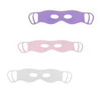 ASAKKURA Eye Masks with Curved Nose Bridge Double-side 3pcs Silicone Gentle Eye Massage Tool for Relaxation and Sleep Accessories